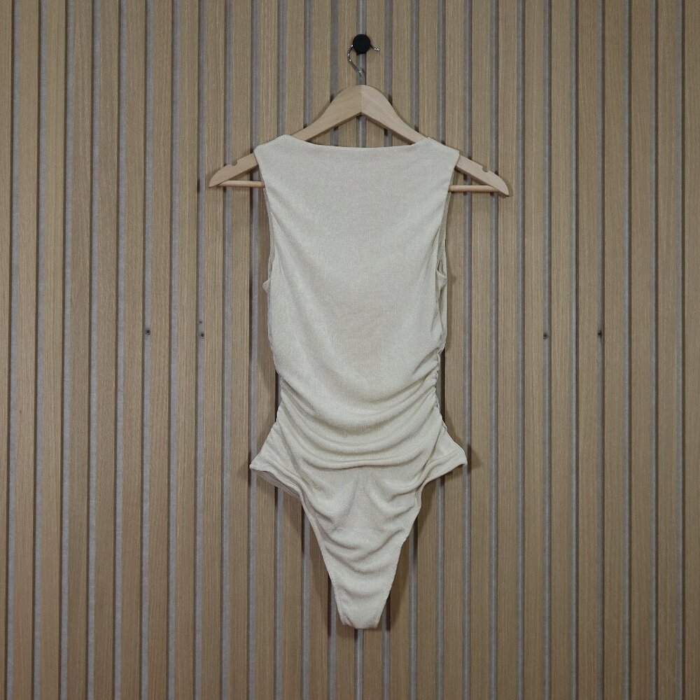 Adelyn Rae Misha Cowl Neck Knit Bodysuit - Picture 5 of 6
